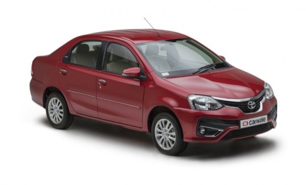 Small Toyota or Suzuki sedan